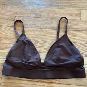Brown Aerie Smoothez bralette Size medium